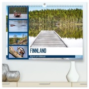 Cover-Bild zum Titel 'Finnland, Rund um Mikkeli (hochwertiger Premium Wandkalender 2027 DIN A2 quer), Kunstdruck in Hochglanz' von 'Manuela Falke'