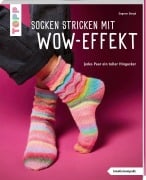 Cover-Bild zum Titel 'Socken stricken mit Wow-Effekt (kreativ.kompakt.)' von 'Dagmar Bergk'