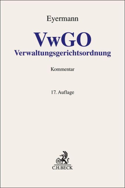Verwaltungsgerichtsordnung. VwGO - Erich Eyermann