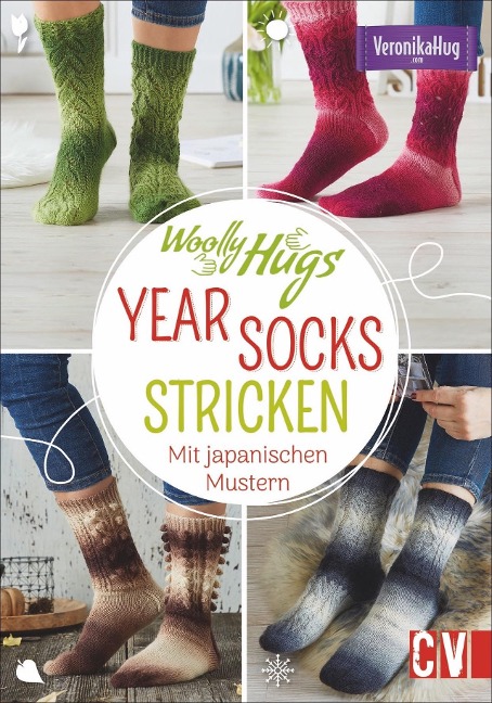 Woolly Hugs YEAR-Socks stricken - Veronika Hug