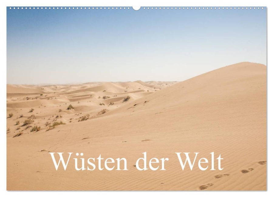 Wüsten der Welt (Wandkalender 2026 DIN A2 quer), CALVENDO Monatskalender - Philipp Blaschke