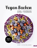 Cover-Bild zum Titel 'Vegan backen - süße, verwöhnende Rohkost-Leckereien | roh veganes Backbuch | backen unter 42 Grad | vegane Rezepte zuckerfrei und glutenfrei' von 'Vivien Belschner, Petra Belschner'