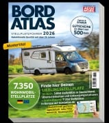 Cover-Bild zum Titel 'Bordatlas Stellplatzführer 2026' von ''