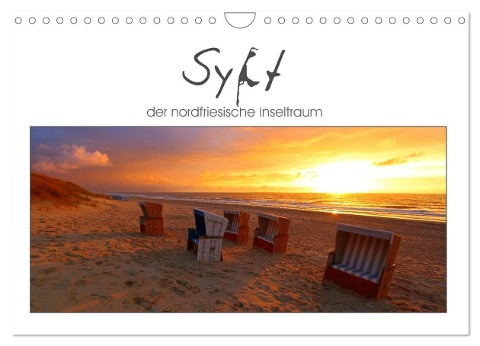 Sylt, der nordfriesische Inseltraum (Wandkalender 2024 DIN A4 quer), CALVENDO Monatskalender - Stefan Mosert
