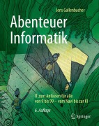 Cover-Bild zum Titel 'Abenteuer Informatik' von 'Jens Gallenbacher'