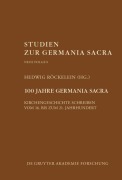 Cover-Bild zum Titel '100 Jahre Germania Sacra' von ''