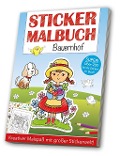 Cover-Bild zum Titel 'Stickermalbuch: Bauernhof' von ''