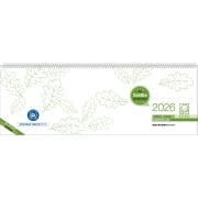 Cover-Bild zum Titel 'Tischquerkalender Giganta XXL Recycling 2026 - 42,2x14,8 cm - 1 Woche auf 2 Seiten - Bürokalender - Stundeneinteilung 7 - 22 Uhr - 126-0700' von ''