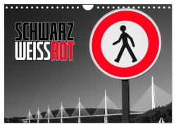 Cover-Bild zum Titel 'Schwarz - Weiß - Rot (Wandkalender 2026 DIN A4 quer), CALVENDO Monatskalender' von 'Reinhold Ratzer'