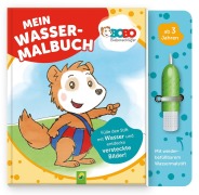 Cover-Bild zum Titel 'Bobo Siebenschläfer Mein Wassermalbuch' von 'Schwager & Steinlein Verlag'