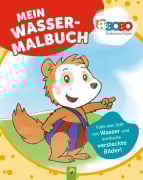 Cover-Bild zum Titel 'Bobo Siebenschläfer Mein Wassermalbuch' von 'Schwager & Steinlein Verlag'
