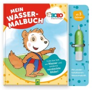 Cover-Bild zum Titel 'Bobo Siebenschläfer Mein Wassermalbuch' von 'Schwager & Steinlein Verlag'