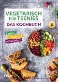 Cover-Bild zum Titel 'Vegetarisch für Teenies: Das Kochbuch' von 'Patrick Rosenthal'