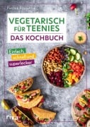 Cover-Bild zum Titel 'Vegetarisch für Teenies: Das Kochbuch' von 'Patrick Rosenthal'