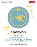 Skorpion Sternzeichenkalender 2025 - Tagesabreißkalender - Ihr Horoskop für jeden Tag - Robert Satorius