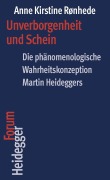 Cover-Bild zum Titel 'Unverborgenheit und Schein' von 'Anne Kirstine Rønhede'