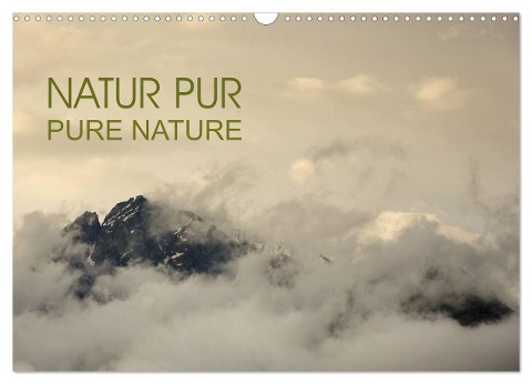 NATUR PUR - PURE NATURE (Wandkalender 2024 DIN A3 quer), CALVENDO Monatskalender - Roman Pohl
