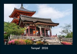 Cover-Bild zum Titel 'Tempel 2026 Fotokalender DIN A4' von 'Tobias Becker'