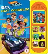 Cover-Bild zum Titel 'Hot Wheels Let's Race - Go, Hot Wheels! - Soundbuch - Pappbilderbuch mit 7 Geräuschen' von ''