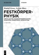 Cover-Bild zum Titel 'Festkörperphysik' von 'Rudolf Gross, Achim Marx'