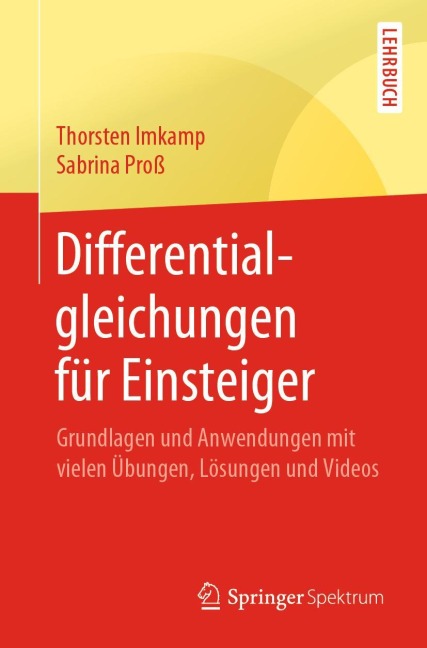 Differentialgleichungen für Einsteiger - Sabrina Proß, Thorsten Imkamp