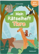 Cover-Bild zum Titel 'Mein Rätselheft Tiere. Ab 6 Jahren' von 'Stefan Heine'