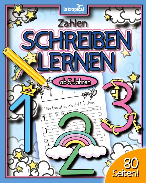 Zahlen schreiben lernen ab 5 Jahren - David Ludwig