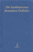 Cover-Bild zum Titel 'Die berühmtesten deutschen Gedichte' von ''