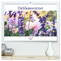 Dahliensommer (hochwertiger Premium Wandkalender 2024 DIN A2 quer), Kunstdruck in Hochglanz - Gisela Kruse