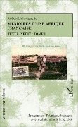 Cover-Bild zum Titel 'Mémoires d'une Afrique française' von 'Robert Delavignette'