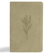 Cover-Bild zum Titel 'KJV Single-Column Personal Size Bible, Sage Suedesoft Leathertouch' von 'Holman Bible Publishers'