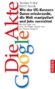 Cover-Bild zum Titel 'Die Akte Google' von 'Torsten Fricke, Ulrich Novak'