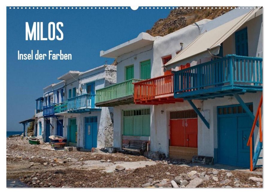 Milos, Insel der Farben (Wandkalender 2026 DIN A2 quer), CALVENDO Monatskalender - Stefan Dummermuth