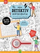 Cover-Bild zum Titel 'Mein Detektiv Rätselbuch' von 'Schwager & Steinlein Verlag, Claudia Hornung'