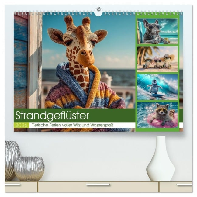 Strandgeflüster (hochwertiger Premium Wandkalender 2026 DIN A2 quer), Kunstdruck in Hochglanz - Steffen Gierok-Latniak