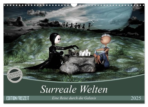 Surreale Welten (Wandkalender 2025 DIN A3 quer), CALVENDO Monatskalender - Norbert Buch