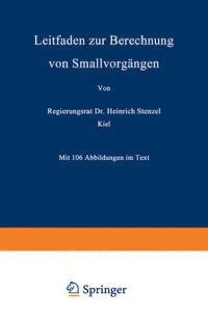 Leitfaden zur Berechnung von Schallvorgängen - Heinrich Stenzel