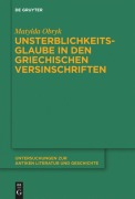 Cover-Bild zum Titel 'Unsterblichkeitsglaube in den griechischen Versinschriften' von 'Matylda Obryk'