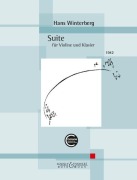 Cover-Bild zum Titel 'Suite für Violine und Klavier' von 'Hans Winterberg'