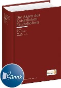 Cover-Bild zum Titel 'Die Akten des Kaiserlichen Reichshofrats (RHR)' von ''