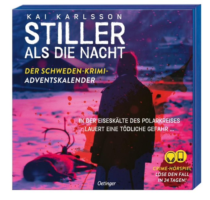 Stiller als die Nacht. Der Schweden-Krimi-Adventskalender - Kai Karlsson
