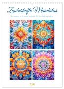 Cover-Bild zum Titel 'Zauberhafte Mandalas (Wandkalender 2026 DIN A3 hoch), CALVENDO Monatskalender' von 'Steffen Gierok-Latniak'