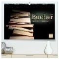 Bücher phantasievoll und sachlich (hochwertiger Premium Wandkalender 2024 DIN A2 quer), Kunstdruck in Hochglanz - Christiane Calmbacher