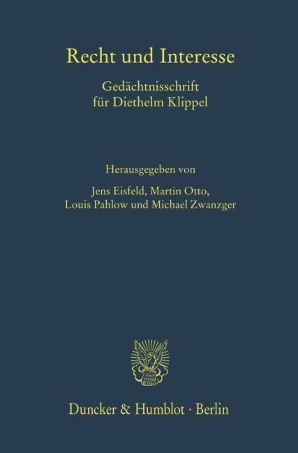 Recht und Interesse - 