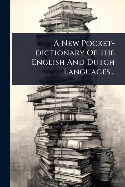 A New Pocket-dictionary Of The English And Dutch Languages... - Anonymous