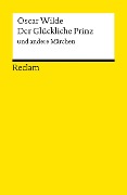 Cover-Bild zum Titel 'Der Glückliche Prinz und andere Märchen' von 'Oscar Wilde'