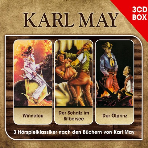 Karl May: Hörspielklassiker - 3-CD Hörspielbox - Karl May