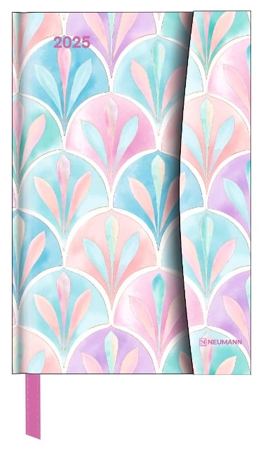 Watercolours 2025 - Diary - Buchkalender - Taschenkalender - 10x15 - 