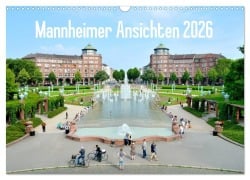 Cover-Bild zum Titel 'Mannheimer Ansichten 2026 (Wandkalender 2026 DIN A3 quer), CALVENDO Monatskalender' von 'Alessandro Tortora'