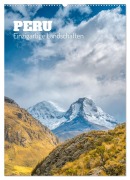 Cover-Bild zum Titel 'Peru - Einzigartige Landschaften (Wandkalender 2026 DIN A2 hoch), CALVENDO Monatskalender' von 'Tom Czermak'